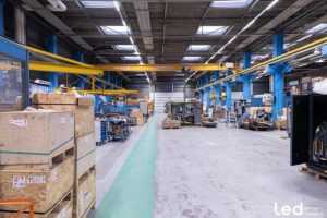 Home LED Design Holland fabriek met professionele LED verlichting voor industriële ruimten en werkplaatsen